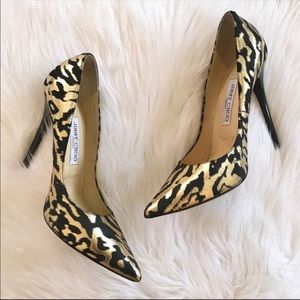 ✅JIMMY CHOO ZEBRA PUMPS paid $995 ❤️MAKE OFFER❤️